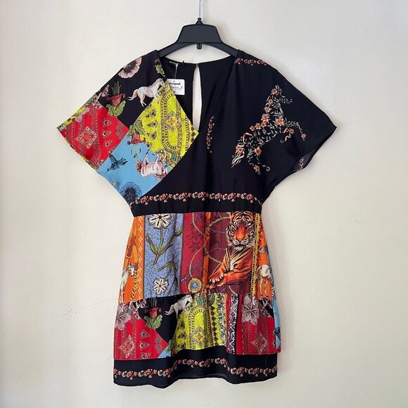 NEW Desigual Kimino Style Sleeve Mini Dress, Size 36 EU - Picture 8 of 16